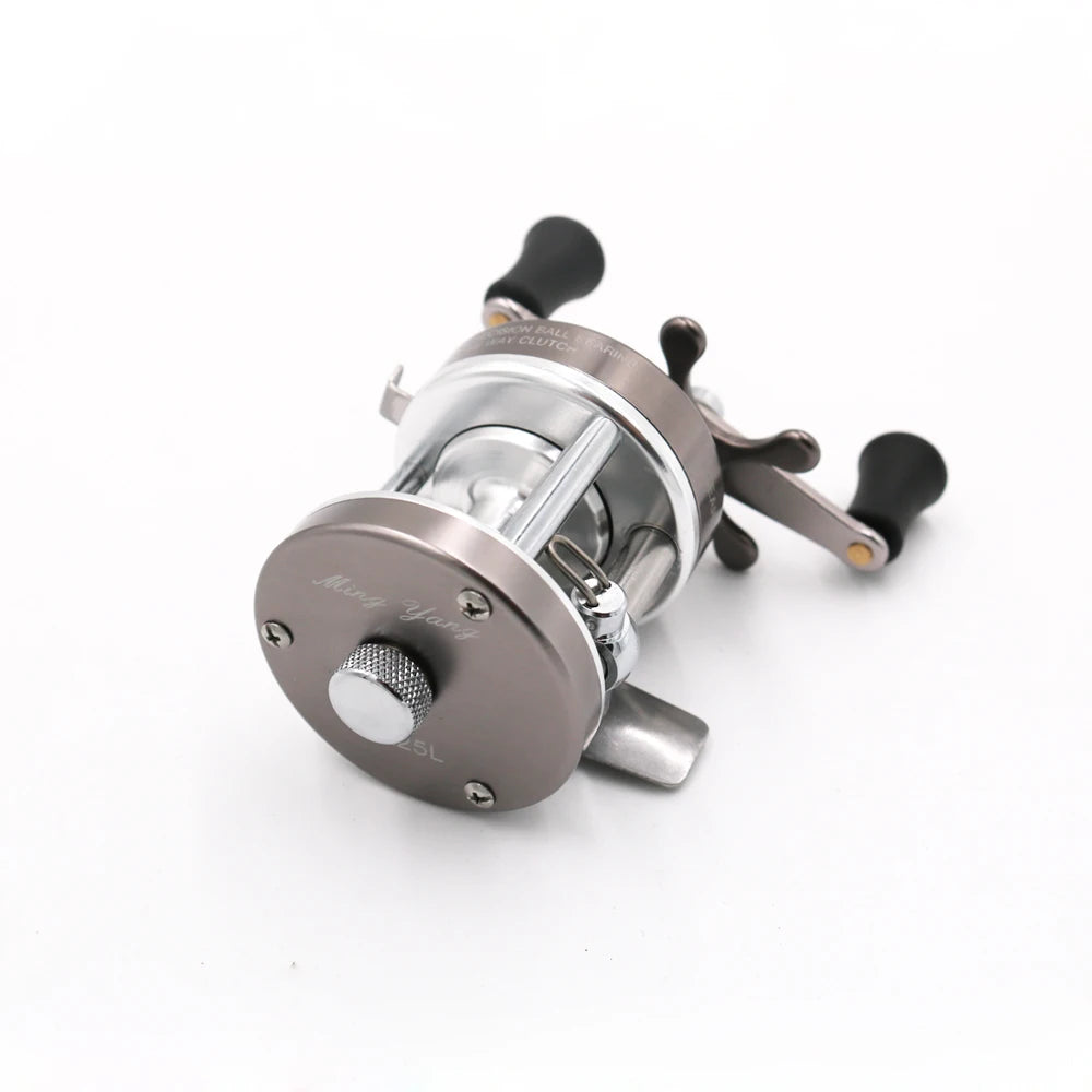 CL25 Baitcasting Fishing Reel 140g 3.8:1 Left/Right Hand Centrifugal Brake For Small Lures Fishing Tackle