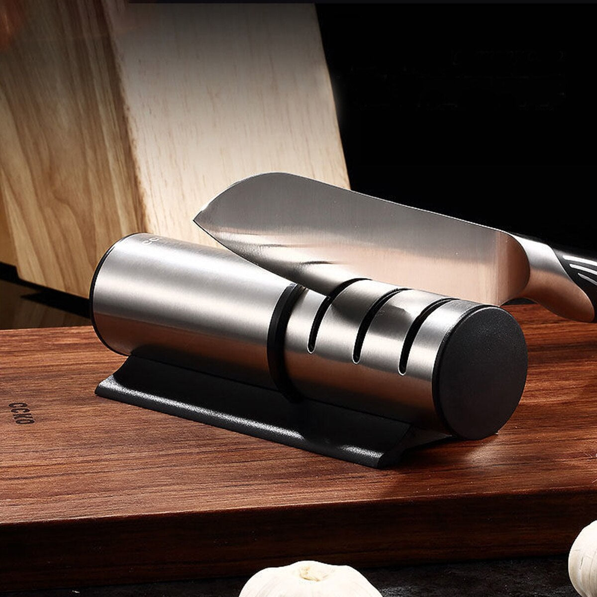 Knife Sharpener Professional 3in1 Kitchen and Field Sharpener