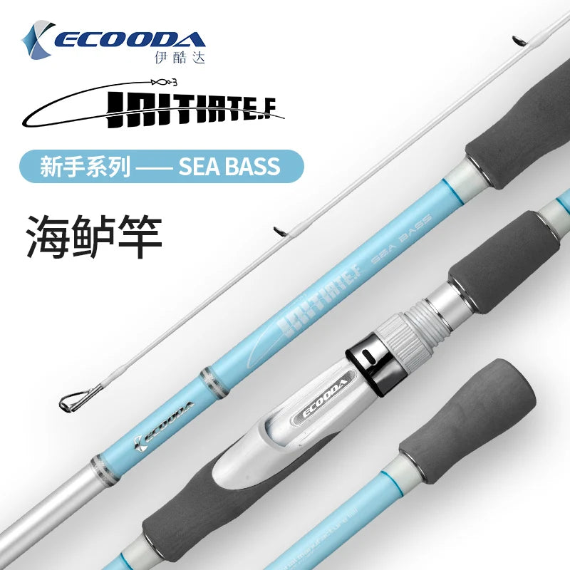 Brand New ECOODA Seabass Rod EHIS INITIATE.F Series Spinning  Rod 2.5m/2.6m/2.8m/ Lure Fishing Rod Saltwater PE2 Lure10-35g