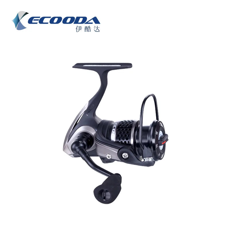 ECOODA Black Hawk II 1500-5000 Metal Spool Spinning Fishing Reels Saltwater/Freshwater Boat Rock Bass Lure Jigging Fishing