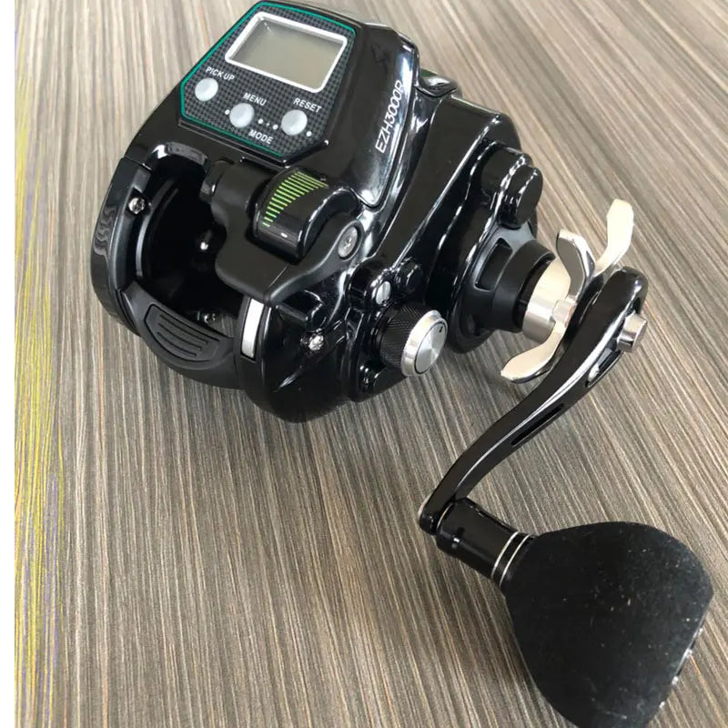 new ecooda EZH3000 EZH5000  electric reel fishing vessel fish boat fishing reel saltwater ocean fishing reel  black 11 bearing