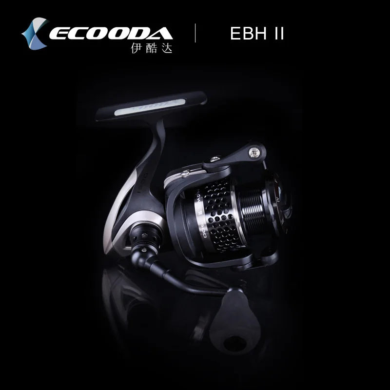 ECOODA Black Hawk II 1500-5000 Metal Spool Spinning Fishing Reels Saltwater/Freshwater Boat Rock Bass Lure Jigging Fishing