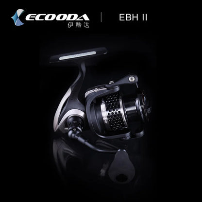 ECOODA Black Hawk II 1500-5000 Metal Spool Spinning Fishing Reels Saltwater/Freshwater Boat Rock Bass Lure Jigging Fishing