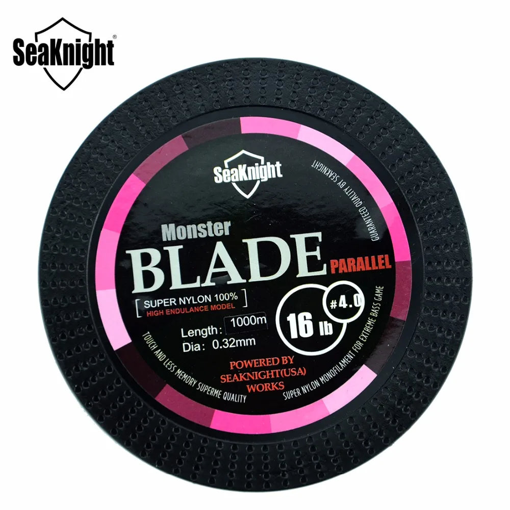 SeaKnight Brand BLADE Series 1000M Nylon Line Japan Material Monofilament Fishing Line Super Strong 20LB 35LB Carp Fishing Line