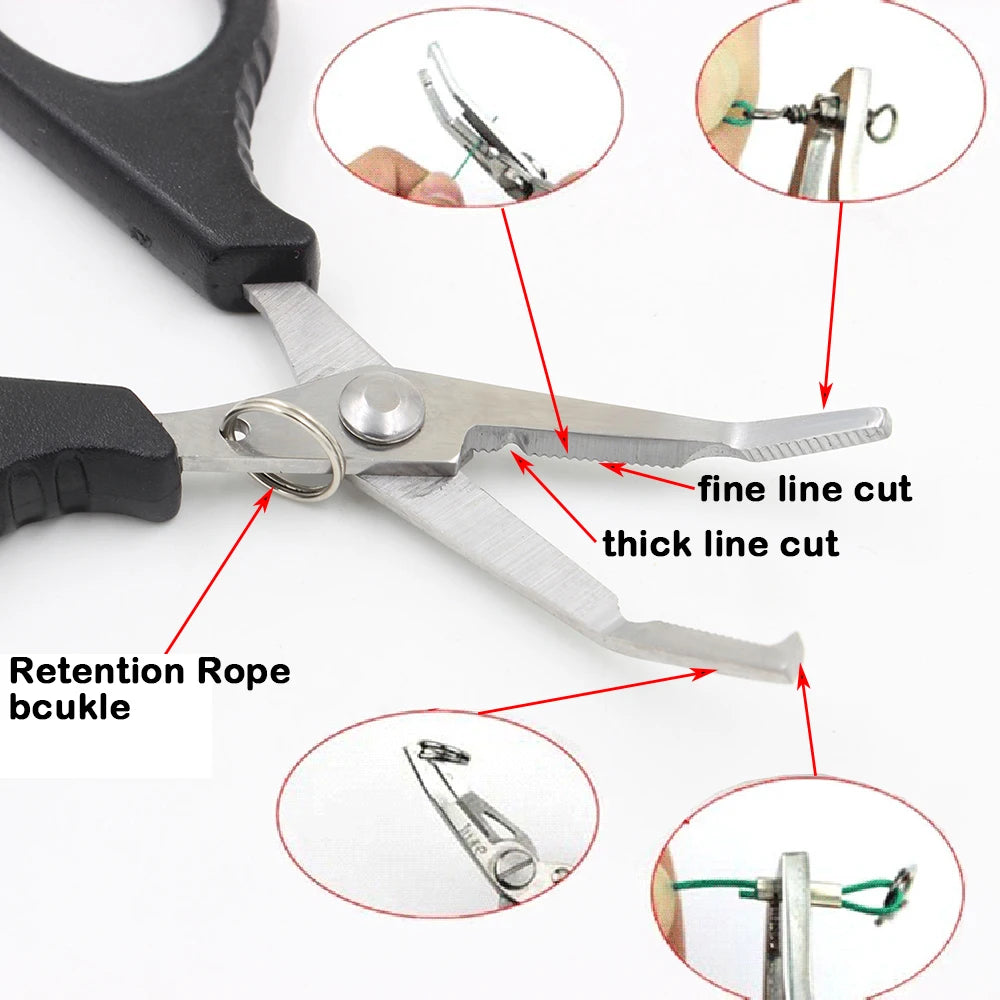 Multifunctional Fishing Pliers and Shears