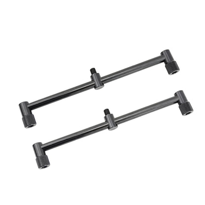 Carp Fishing Buzz Bars 20cm 30cm Fishing Rod Pod Holder Black Buzzer Bar for 2 Rods