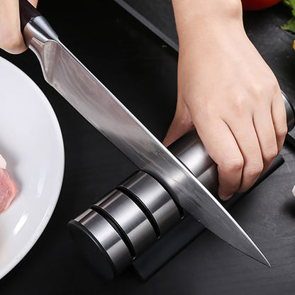 Knife Sharpener Professional 3in1 Kitchen and Field Sharpener