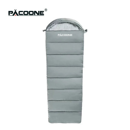 PACOONE Outdoor Sleeping Bag Double Sleeping Bag Lightweight Cotton Warm Sleeping Bag Washable Camping Travel Sleeping Bag New