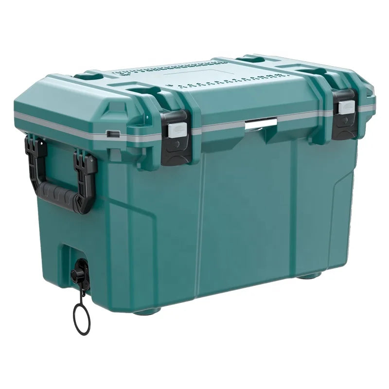 Injection Mold Cooler Box Outdoor Fishing Camping Kayak Boat Marine BBQ Cooler Box Ice Chest Insulated Chilly Bin Cooling Box