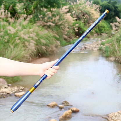 JOSBY Telescopic Fishing Rod Ultralight Super Hard Carbon Fiber Portable For Freshwater Carp Stream Pole 3.6M 4.5M 5.4M 6.3M7.2M