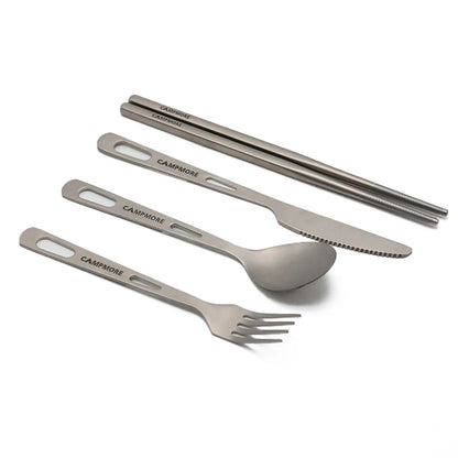 Ultralight Titanium Portable Flatware