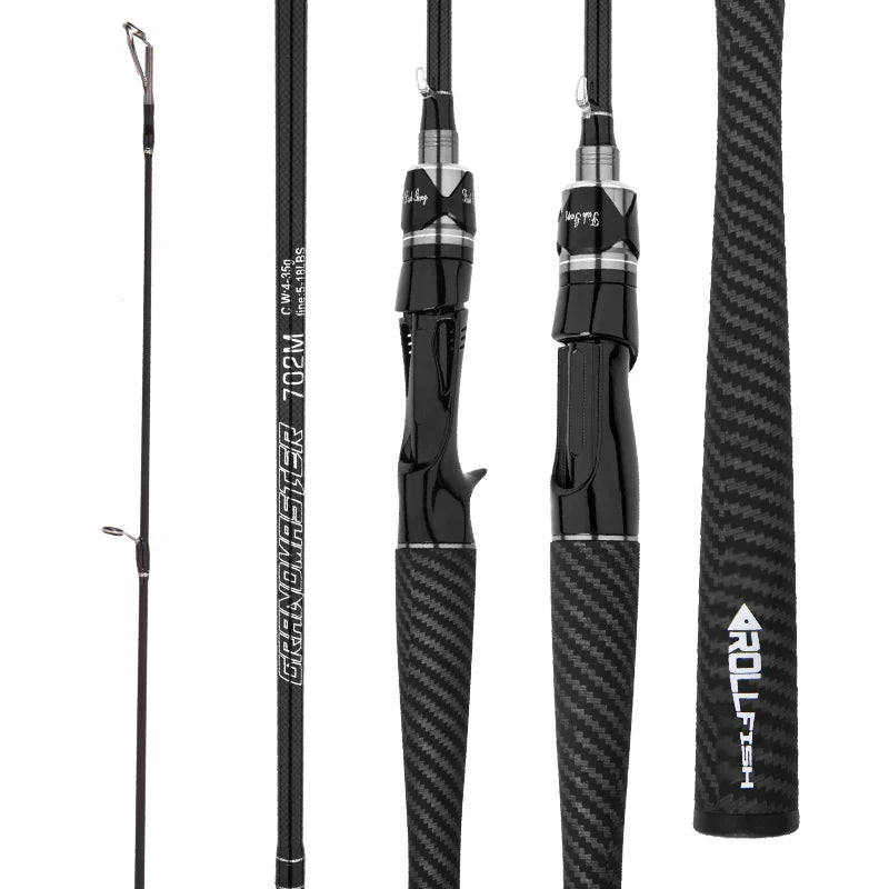 Carbon Fiber Spinning/casting Fishing Rod - Fast Action