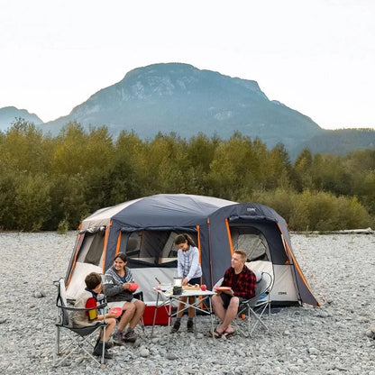 Large Multi Room Tent for Family with Full Rainfly for Weather and Storage for Camping Accessories | Portable Huge Tent