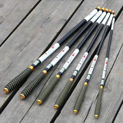 JOSBY Carp Telescopic Fishing Rod Carbon Fiber Feeder Ultralight Portable For Freshwater Stream Pole 2.7/3.6/4.5/5.4/6.3/7.2M