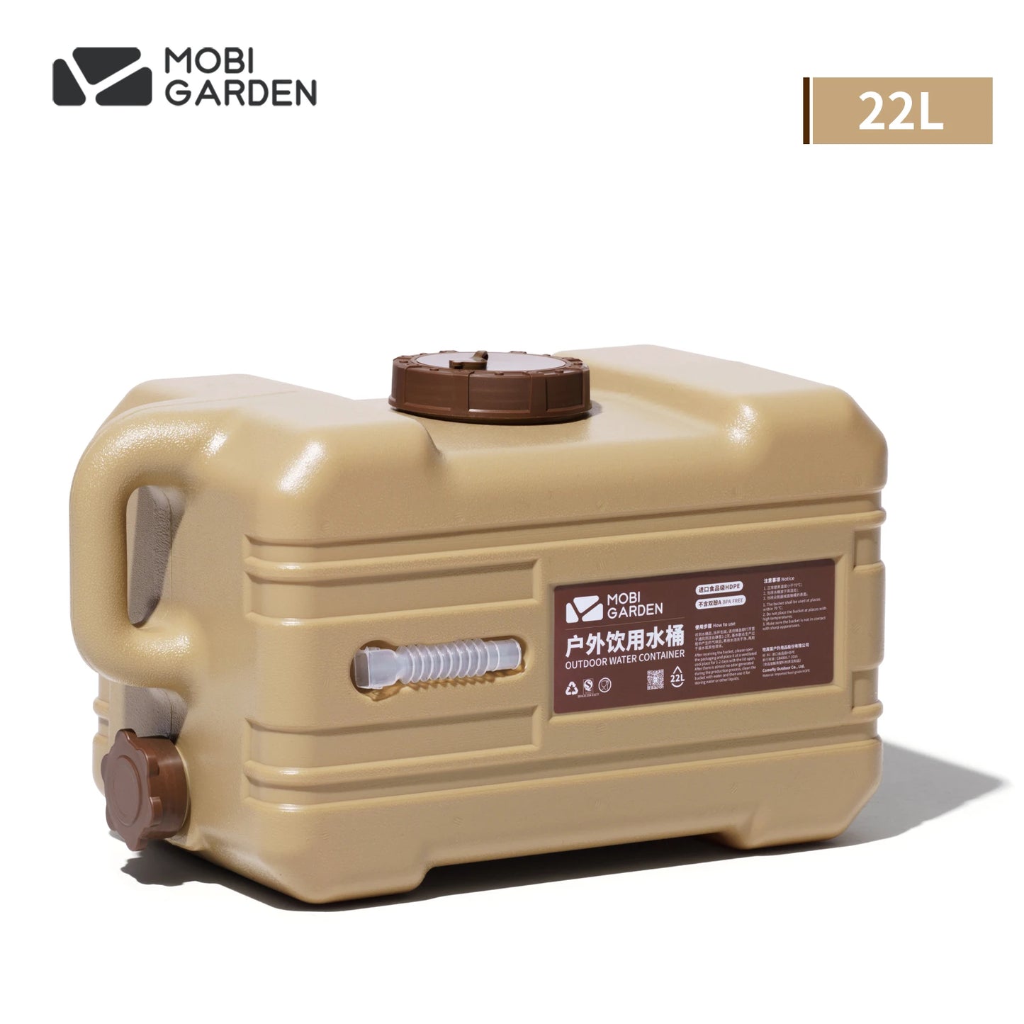 Outdoor Drinking Water Storage Container Camping Hiking Picnic Portable Large Capacity Portable Car